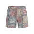 Jack&Jones pánske plavecké šortky JPSTMAUI SHELL AOP SWIM SHORTS REG 12291808 ASH ROSE