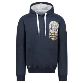 Pánska mikina WZ3016H/GN Grey Melange s potlačou - Geographical Norway Pánska mikina WZ3016H/GN Grey Melange s potlačou - Geographical Norway