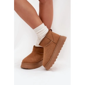 Dámske snežnice 25BT26-9147 Brown - Sweet Shoes