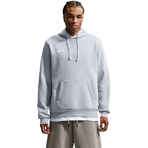 Pánska mikina Nike Dri-FIT Standard Issue Pull Over Hoodie light grey FD7734 012 pánske oblečenie