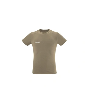 Pánske tričko MILLET Fusion Ts Ss M, béžové