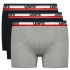 Pánske boxerky 3Pack 37149-0544 black/grey - Levi's