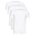 Pánske tričko 000NB4012E 100 3pk biela - Calvin Klein