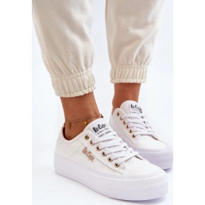 Dámska športová obuv W LCW-24-31-2725L White - Lee Cooper