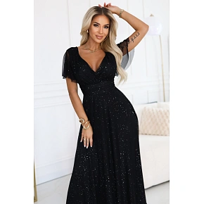 Dámske šaty 635-2 čierne - Numoco