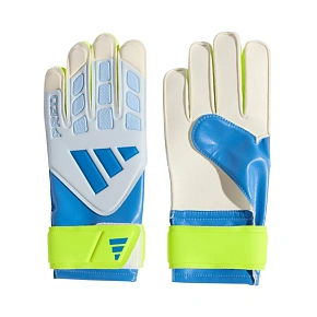 Detské brankárske rukavice adidas Predator Training biele, žlté a modré KA7793 Detské brankárske rukavice adidas Predator Training biele, žlté a modré KA7793