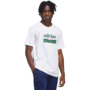 Adidas Sportsman Mountain Graphic white KC9254 pánske tričko