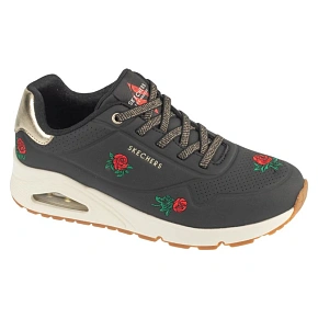 Skechers Uno – Champagne and Roses 177862-BKRD Čierne 36