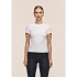 Dámske tričko CASALL Defined Rib Tee, biela farba
