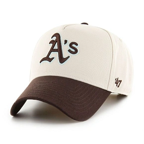 Čiapka s kšiltom Brand `47 Oakland Athletics Coop Sure Shot BCPTN-MDTTC18GWP-BN08 Čiapka s kšiltom Brand `47 Oakland Athletics Coop Sure Shot BCPTN-MDTTC18GWP-BN08