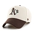 Čiapka s kšiltom Brand `47 Oakland Athletics Coop Sure Shot BCPTN-MDTTC18GWP-BN08