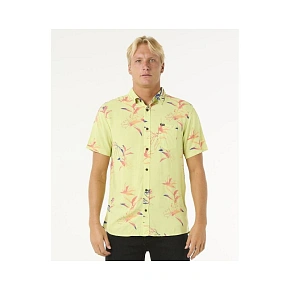 Košeľa RIP CURL Fun Times S/S Shirt, tyrkysová