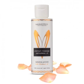 Prémiový afrodiziakálny masážny olej Sandalwood 100 ml - Valavani