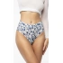 Nohavičky Shells Simple Brasil Maxi Blue and White - Julimex