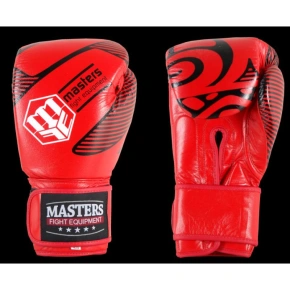 MASTERS RBT-RED 12 oz kožené boxerské rukavice MASTERS RBT-RED 12 oz kožené boxerské rukavice