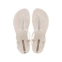 Ipanema Sandal Class women's beige flip flops sandals with cubic zirconia women's