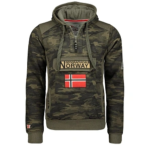 Geographical Norway GYMCLASS MEN CAMO 100 (WT1663H/GN/MILITAIRE KAKI)