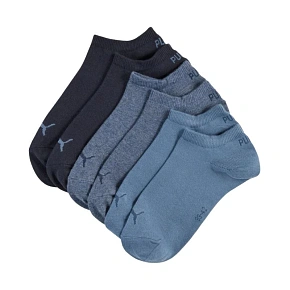 Ponožky Puma Sneaker Plain, balenie po 3 kusoch, tmavomodré, modré 938624 22