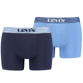 Pánske boxerky 2Pack 37149-0594 Blue - Levi's Pánske boxerky 2Pack 37149-0594 Blue - Levi's