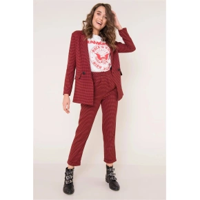 Dámske vzorované nohavice 12586 - FPrice