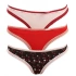 Dámske nohavičky 3pack QD3804E - W4Z - viacfarebná - Calvin Klein