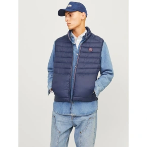 Jack & Jones bez rukávov JJEMULTI BODYWARMER COLLAR NOOS 12258457 NAVY BLAZER/TRUE RED Jack & Jones bez rukávov JJEMULTI BODYWARMER COLLAR NOOS 12258457 NAVY BLAZER/TRUE RED