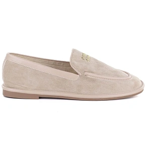 Dámske semišové čižmy Vinceza beige 62271