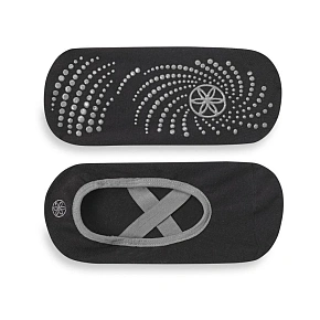 Gaiam protisklzové ponožky, čierne, 62071 Gaiam protisklzové ponožky, čierne, 62071