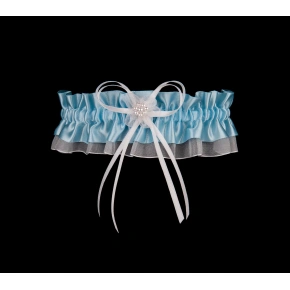 Podväzok PW-31 biely a modrý - Julimex