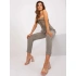 Dámske nohavice D73760M61869O Khaki - Sublevel