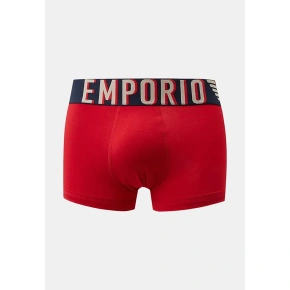Pánske boxerky 111389 4R516 červená - Emporio Armani