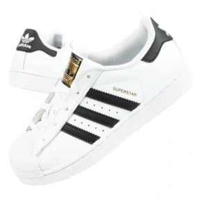 Detská športová obuv Superstar W BA8378 White with black - Adidas