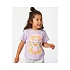 Tričko RIP CURL Rainbow Tropics Art Tee-Girl fialové