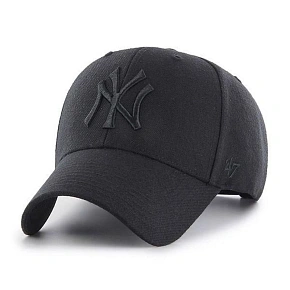 Čiapka s kšiltom značky `47 New York Yankees MVPSP17WBP-BKB Čiapka s kšiltom značky `47 New York Yankees MVPSP17WBP-BKB