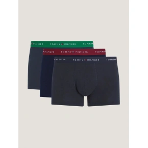 Pánske boxerky 3-PACK UM0UM02763 0SS tm. modrá - Tommy Hilfiger