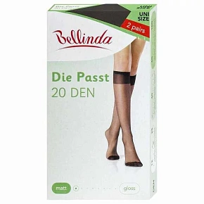 Dámske hodvábne podkolienky DIE PASST 20 DEN - BELLINDA