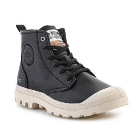 Palladium Pampa Hi Re-Vegan Leather U 74378-008-M Black Topánky