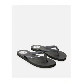 Plážové šľapky RIP CURL Icons Of Surf Bloom Open Toe, čierne Plážové šľapky RIP CURL Icons Of Surf Bloom Open Toe, čierne