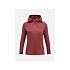 Dámska mikina PEAK PERFORMANCE W Trail Polartec Power Grid Zip Hood, červená