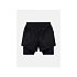 Dámske šortky PEAK PERFORMANCE W Discover 2-In-1 Shorts, čierne