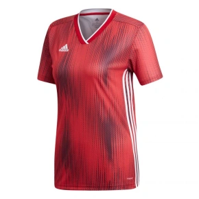 Adidas Tiro 19 Jersey Dámske červené tričko DP3184