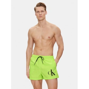 Pánske plavky KM0KM00967 LKQ neónovo zelená - Calvin Klein