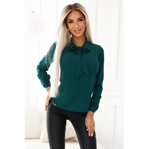 Dámska blúzka 140-24 Tmavo zelená - Numoco