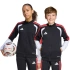 Detská mikina adidas Tiro 26 Competition Training čierna, biela a červená KC3791