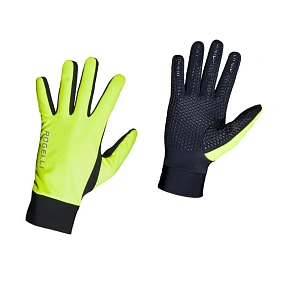 Rukavice Rogelli Laval, fluoro-čierne, veľkosť 3XL Rukavice Rogelli Laval, fluoro-čierne, veľkosť 3XL