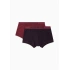 Pánske boxerky 2PACK 111210 3F504 56636 vínové s potlačou - Emporio Armani