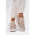 Dámska športová obuv YY-157 beige with white - Step in style