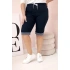 Dámske bavlnené šortky 9016 Dark Blue - Kesi