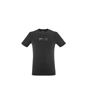 Pánske tričko MILLET Intense Essential Ts Ss M, čierne