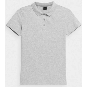 Dámske polo tričko W H4Z22TSD356CLEANLAY GRAYMELANGE - 4F